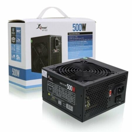 Fonte Gamer ATX 500w Silenciosa Bivolt Manual Knup - KP-522