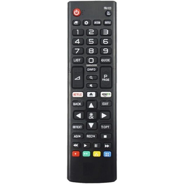 Controle Remoto Compatível com LG Smart TV TODOS os Modelos LCD, LED, Plasma Com Teclas Netflix, Prime - Asabra - Image 2