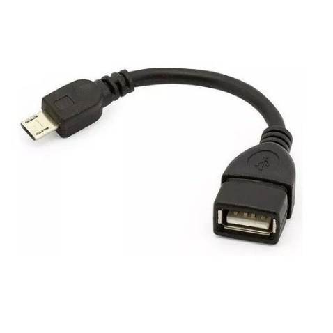 Cabo OTG USB para Tablet/Celular Micro USB V8