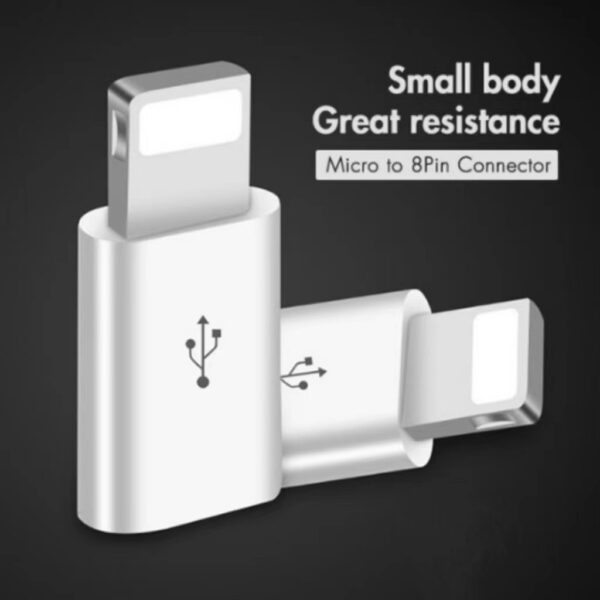 Adaptador compatível iphone Micro V8 Usb Para Lightning Carregar - Image 6