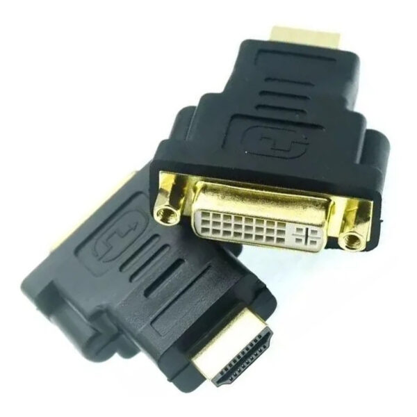 Adaptador Hdmi Macho X Dvi-d Fêmea 24+5 Conectores Banhados - Image 4