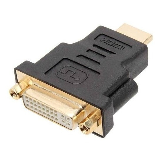 Adaptador Hdmi Macho X Dvi-d Fêmea 24+5 Conectores Banhados