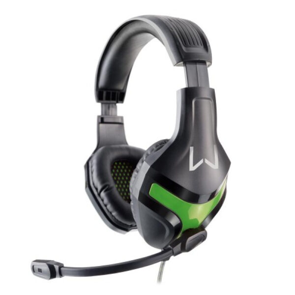 Headset Harve Gamer P2 Green Warrior - PH298