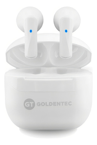 Fone de Ouvido Bluetooth TWS GT Free - Branco - Goldentec