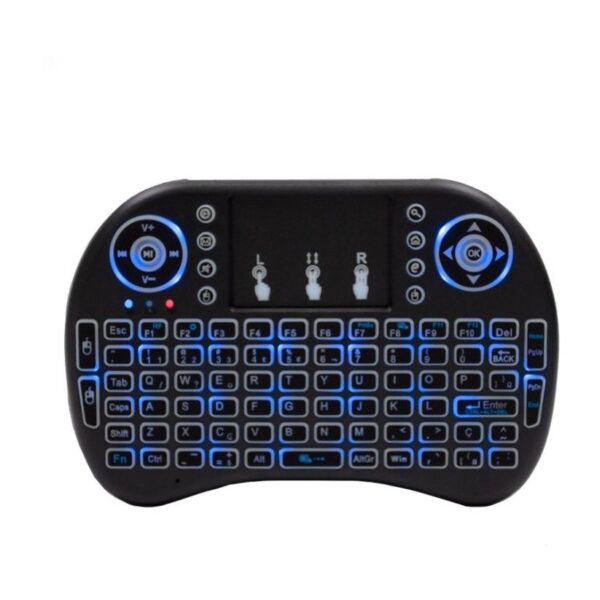 Mini Teclado Controle Sem Fio para Smart TV e PC - Image 6