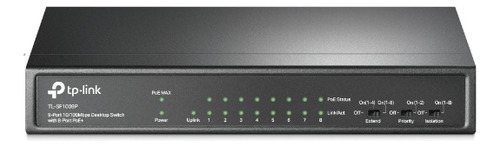 Switch De Mesa Fast Ethernet Tp-link Tl-sf1009p