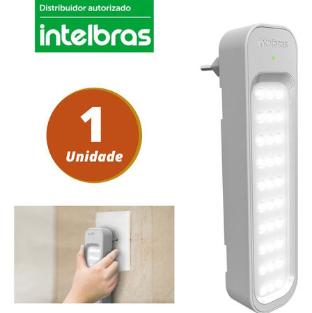 Luminária De Emergência Intelbras 30 Leds Lea 150 Led Bivolt