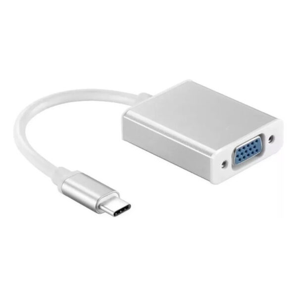 Adaptador USB Tipo-C 3.1 para VGA - MacBook e outros dispositivos