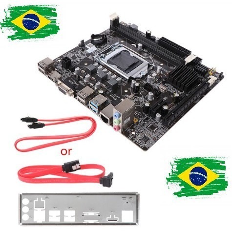 Placa Mãe Intel LGA 1155 DDR3 16GB C/ HDMI e VGA - Imagem 2