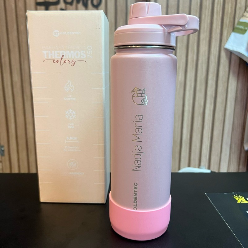 Garrafa Térmica Original Goldentec 750ml - Imagem 7