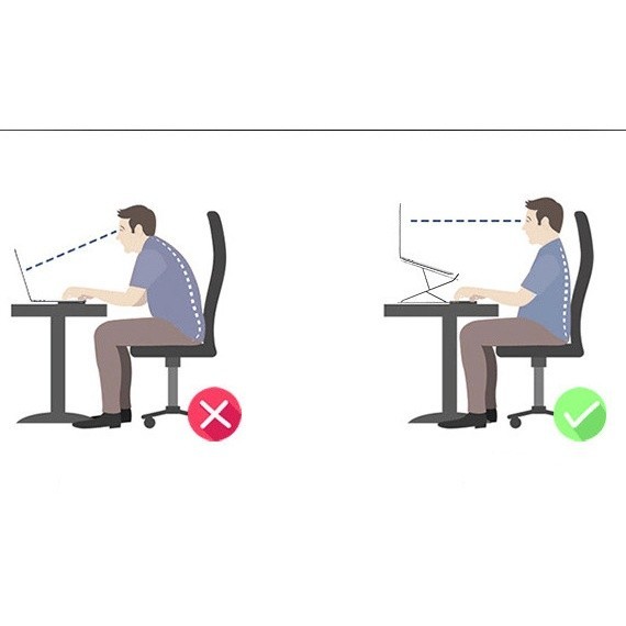 Suporte Articulado Portátil P/ Notebook Ajustável Preto - Imagem 5