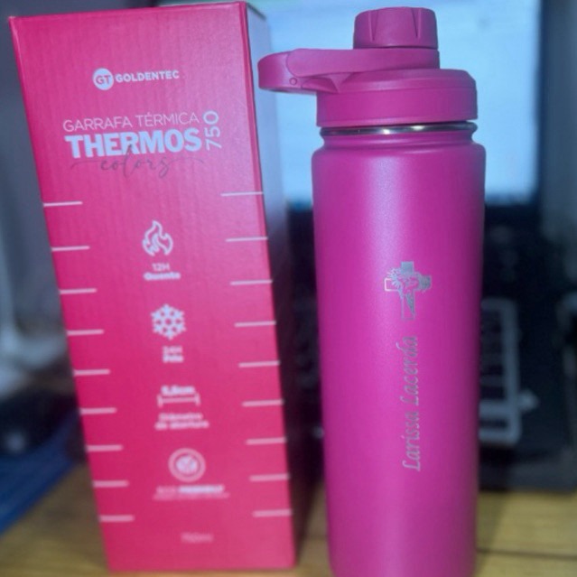 Garrafa Térmica Original Goldentec 750ml - Imagem 6