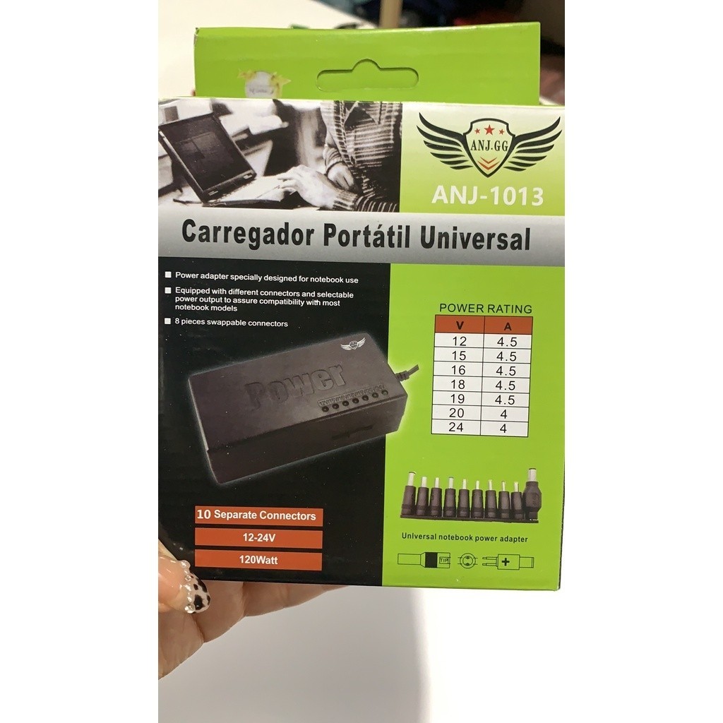 Fonte Carregador Universal P/ Notebook 12V 3A Bivolt - Imagem 2