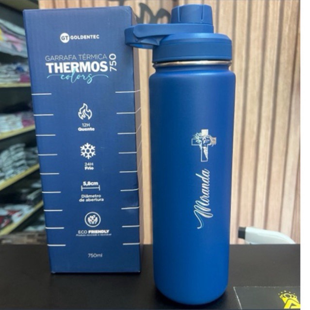 Garrafa Térmica Original Goldentec 750ml - Imagem 5