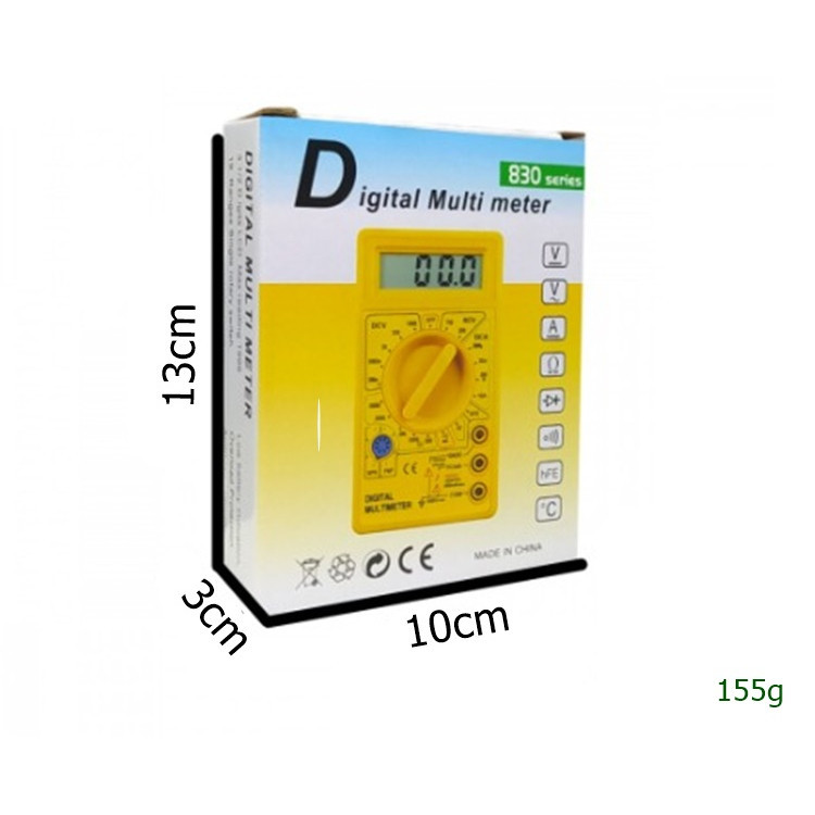 Multímetro Digital Profissional Portátil Série 830 - Imagem 4