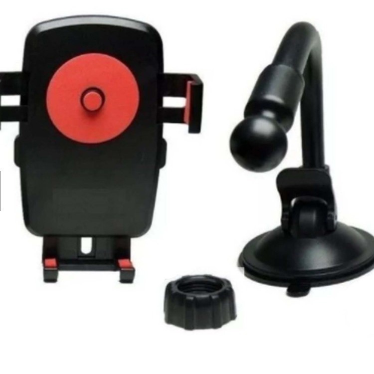 Suporte Veicular Carro P/ Celular GPS Encaixe Vidro Ventosa - Imagem 2