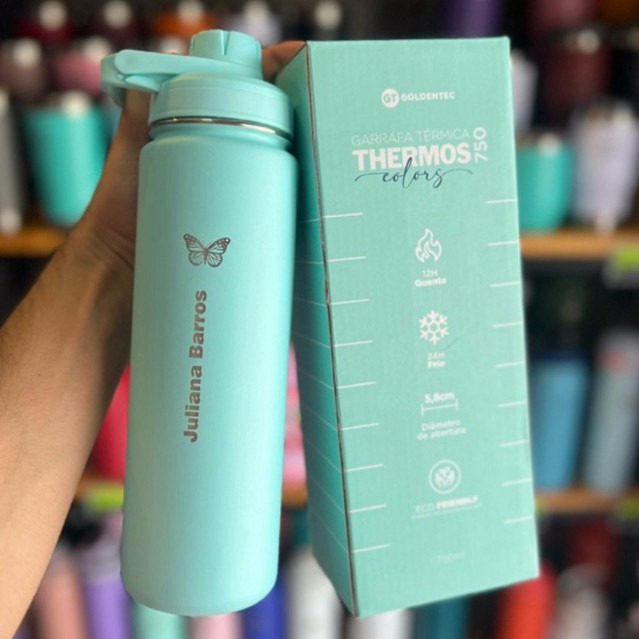 Garrafa Térmica Original Goldentec 750ml - Imagem 2