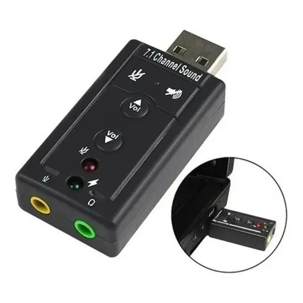 Adaptador Placa De Som Externa USB 7.1 It Blue - Imagem 3